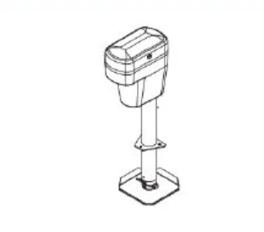20300128 – BAL NORCO Leveling System, 5000 Pound Capacity Electric Jack For SS 5.1 First Generation With User Panel W...